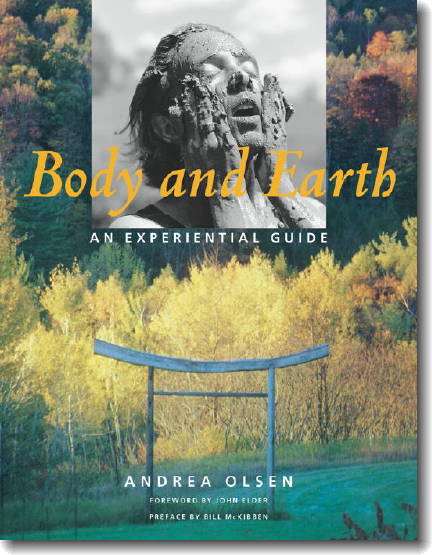 Picture of Book cover of Body and Earth: An Experiential Guide, picture of a pagoda in a thick green forest